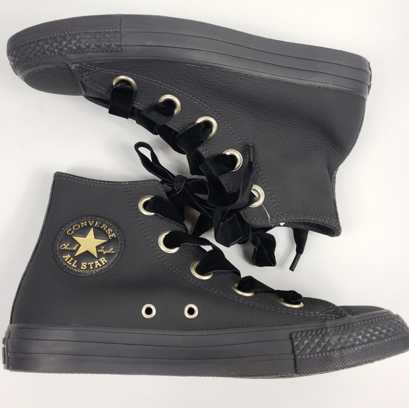 converse velvet laces